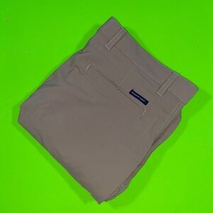 Chaps Golf 78 Mens Khaki Performance Cargo Shorts Size 38 Stretch Wicking Tan